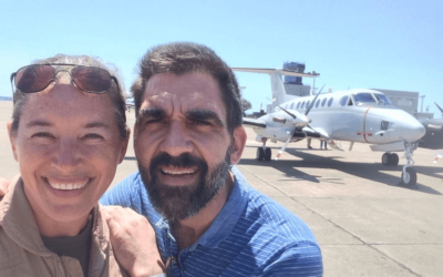 Red Fish in a Sea of Blue